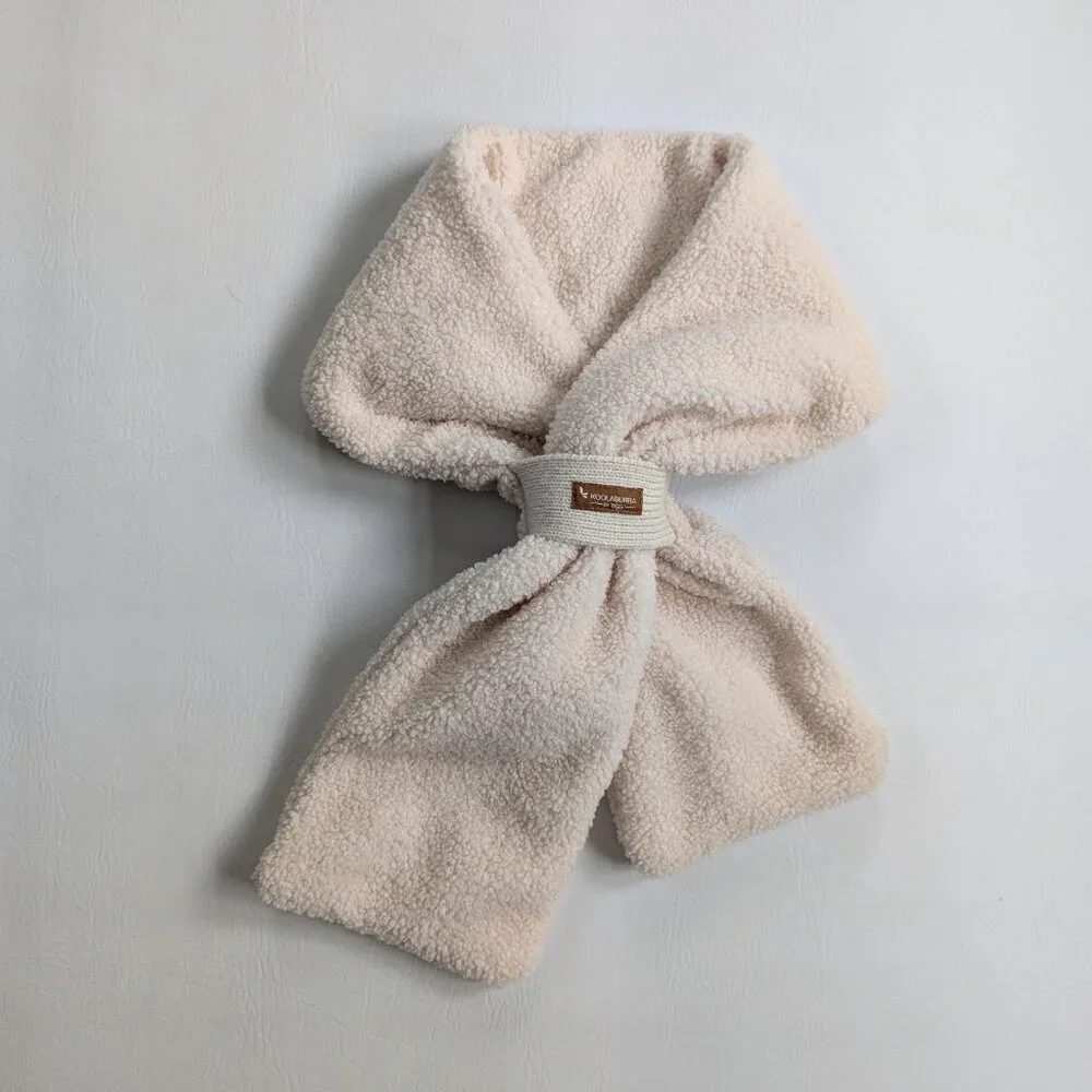 Koolaburra by Ugg Women's Faux Sherpa Pull Through Scarf Cream